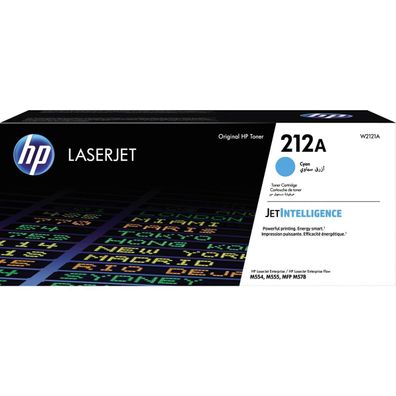 HP W2121A HP 212A (W2121A) cyan Tonerkartusche