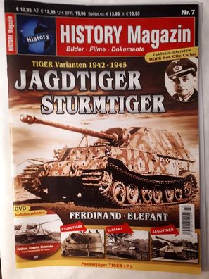 History Magazin Nr.7 TIGER Varianten 1942-1945