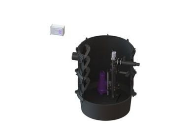 KESSEL Pumpstation Aqualift S XL Mono nasse Aufst. mit Pumpe GTK2600 S1 8743027
