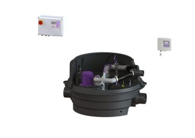 KESSEL Rückstauhebeanlage Mono Ecolift XL,2 Motor Klappen, PF3000 S3, 0 8741050