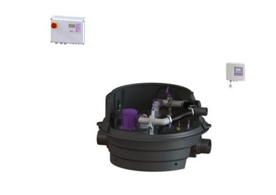 KESSEL Rückstauhebeanlage Mono Ecolift XL,2 Motor Klappen, PF1500 S3, 0 8741049