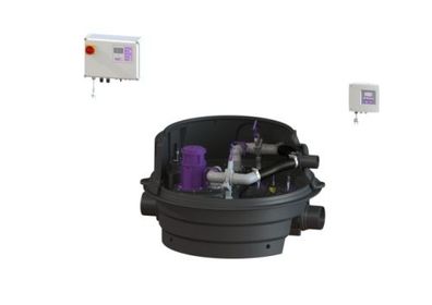 KESSEL Rückstauhebeanlage Mono Ecolift XL,2 Motor Klappen, PF1400 S3, 0 8741048