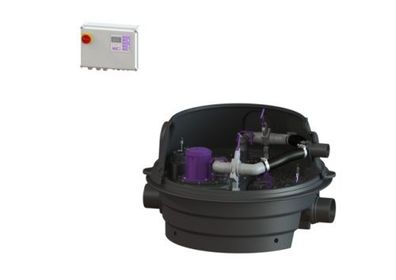 KESSEL Rückstauhebeanlage Mono Ecolift XL, 1 Motor Klappe, PF3000 S3, 0 8741046