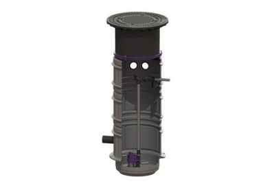 KESSEL Pumpstation Aqualift S Mono, GTF 1200 S3, 1800 2250 mm, D 827830D