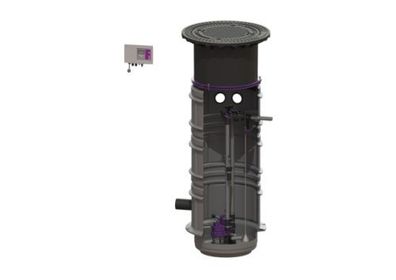 KESSEL Pumpstation Aqualift S Duo, GTF 1200 S3, 1800 2250 mm, D 826831D