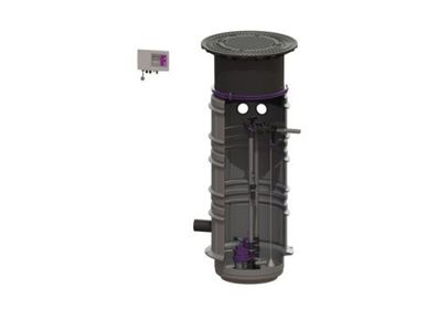 KESSEL Pumpstation Aqualift S Duo, GTF 1200 S3, 1800 2250 mm, B 826831B