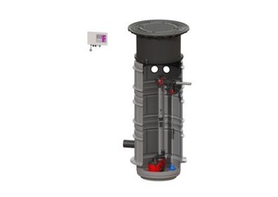 KESSEL Pumpstation Aqualift S LW 600 2 GTF600, l. B, T:1800 2250 824831B