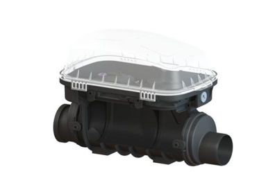 KESSEL Reinigungsrohr Controlfix DN100, für freiliegende Abwasserltg. 80100