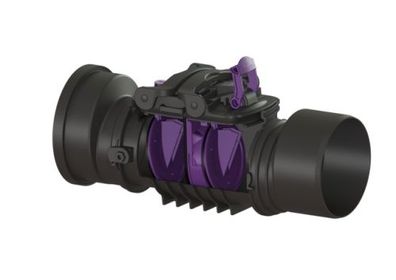 KESSEL Rückstaudoppelverschluss Staufix Control, DN200, freiliegend 770200