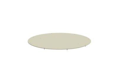 KESSEL Abdeckplatte rund, K 3, inkl. 10 Schrauben, Dichtung 680659