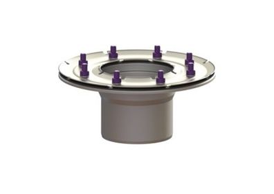 KESSEL Zwischenstück System 125 Edelstahl, Pressdichtungsflansch 54187