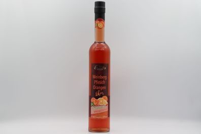 Prinz Weinberg-Pfirsich Orangen Likör 20 % vol. 0,5 ltr