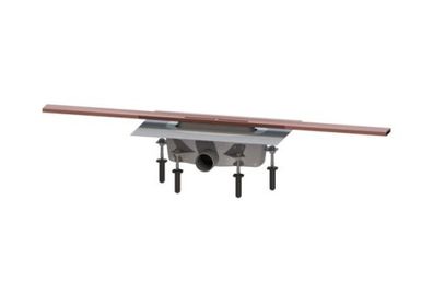 KESSEL Duschrinne Linearis Infinity 90 L: 900 mm, DN 50, Copper, gebürstet 45203.09