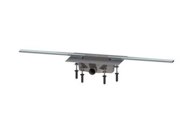 KESSEL Duschrinne Linearis Infinity 90 L: 1100 mm, DN 50, Edelstahl gebürstet 45200.1