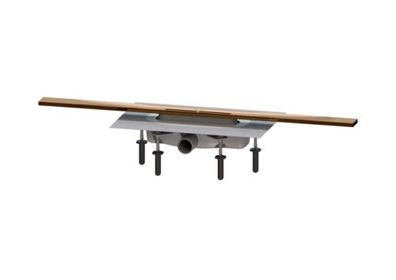 KESSEL Duschrinne Linearis Infinity 60 L: 800 mm, DN 40, Bronze, gebürstet 45104.08