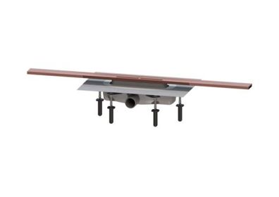 KESSEL Duschrinne Linearis Infinity 60 L: 800 mm, DN 40, Copper, gebürstet 45103.08