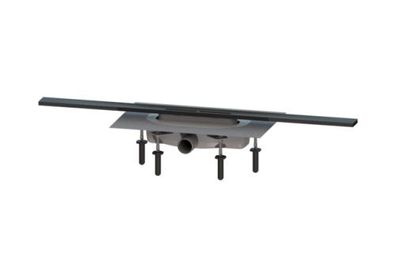 KESSEL Duschrinne Linearis Infinity 60 L: 800 mm, DN 40, Black, gebürstet 45102.08