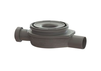 KESSEL Grundkörper Der Ultraflache 79 DN 50, seitl. Zulauf DN 40, GV 50 mm 44701