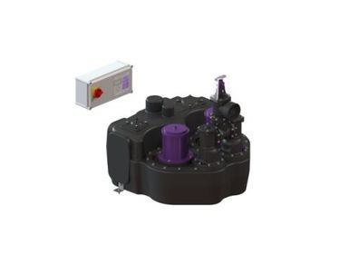 KESSEL Hebeanlage Aqualift F Duo, Komfort, 400 V, 3,2kW, waagrecht 28767