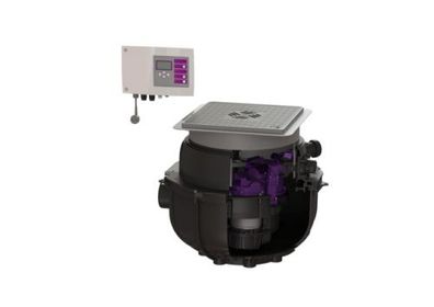 KESSEL Hebeanlage Aqualift S Compact Duo, GTF 1200, resist., Bodenpl., schw. 281230SC