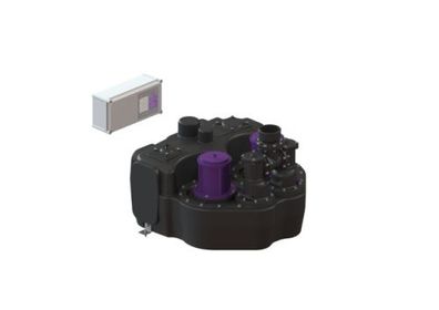 KESSEL Hebeanlage Aqualift F Duo SPF1500 S1, senkr. Druckabg., tandard S. 11600