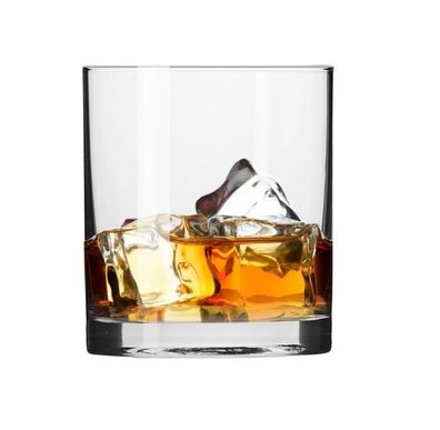 Krosno Balance Whiskygläser Trinkgläser Whisky Becher Set von 6 220 ML