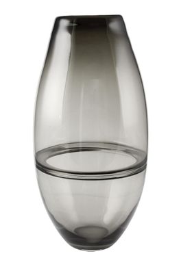 Kaheku Vase Zenika grau, Durchmesser 17 cm, Höhe 35 cm 1186001605