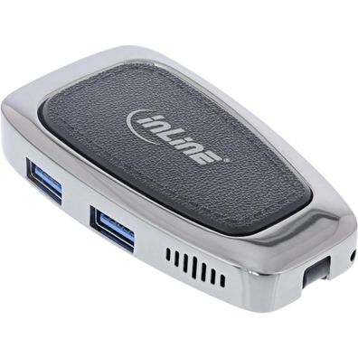 InLine® 33272A InLine® Multifunktions-Hub USB 3.2 Gen.2 USB Typ-C (2x USB-A 10Gb/s