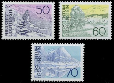 Liechtenstein 1973 Nr 584-586 postfrisch SB0DA9A