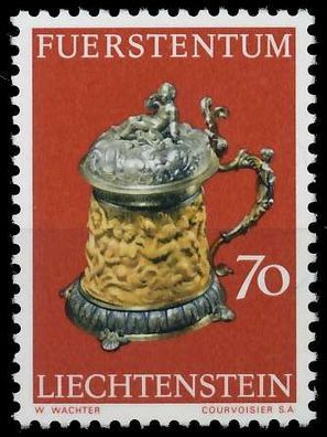 Liechtenstein 1973 Nr 588 postfrisch SB0DB4E