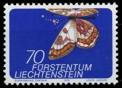 Liechtenstein 1974 Nr 611 postfrisch X12ACC2