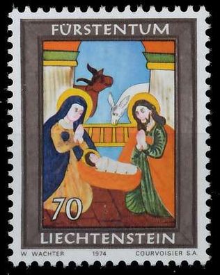 Liechtenstein 1974 Nr 619 postfrisch SB0DCAE