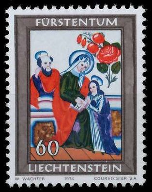 Liechtenstein 1974 Nr 618 postfrisch SB0DC1E