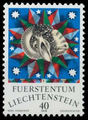 Liechtenstein 1976 Nr 659 postfrisch SB0DE56