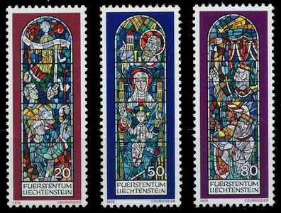 Liechtenstein 1978 Nr 720-722 postfrisch X12B10A