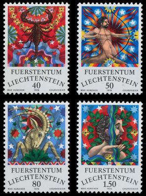 Liechtenstein 1978 Nr 713-716 postfrisch SB16002