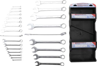 Maul-Ringschlüssel-Satz | SW 6 - 32 mm | 25-tlg. BGS