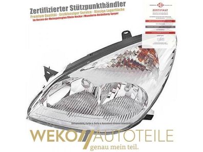 Hauptscheinwerfer links Diederichs 4061083 für Citroën