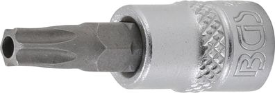 Bit-Einsatz | Antrieb Innenvierkant 6,3 mm (1/4") | T-Profil (für Torx) mit Bohrun