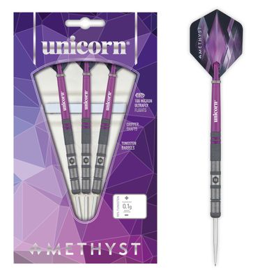 Unicorn Amethyst 1 Steel Darts / 21 Gr. oder 23 Gr. / Inhalt 1 Stück