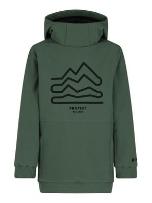 Protest Kids Snow Softshell Pulli Prtquinz thyme - Größe: 140