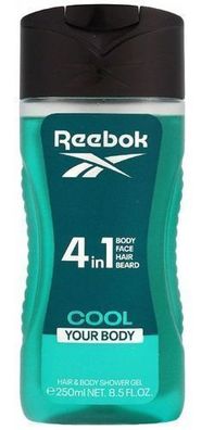 Reebok Duschgel Herren 4in1 Cool Your Body 250 ml