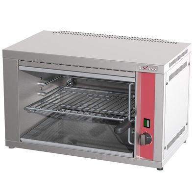 Elektro Salamander Toaster Grill Überbackgerät 2200W Rost verstellbar Gastlando