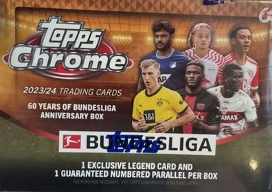 2023/24 Topps Chrome - 1. Bundesliga Blaster Value Box