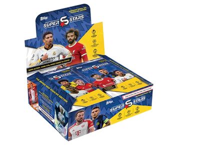 Topps UCC Superstars 23/24 - Full Box 24 Päckchen - 1 Display (24 Booster)