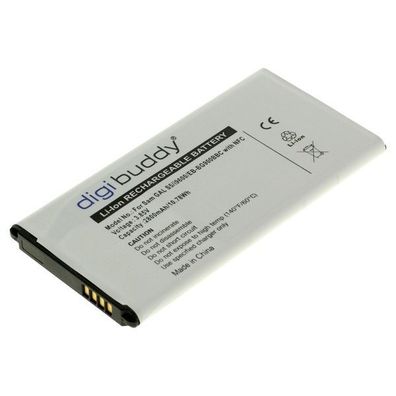 digibuddy - Ersatzakku kompatibel zu Samsung Galaxy S5 SM-G900 - 3,85 Volt 2800mAh