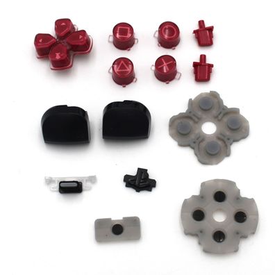 Originale Button Knöpfe Tasten 14-teiliges Set Cosmic Red Für Playstation5 PS5