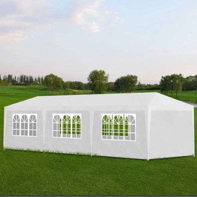 Bierzelt | Partyzelt | Gartenpavillon | Pavillon | inkl. Seitenwänden | 3 x 9 m