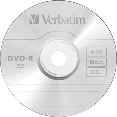 Verbatim DVD-R 43548 16x 47GB 120Min. Spindel 50 St./Pack