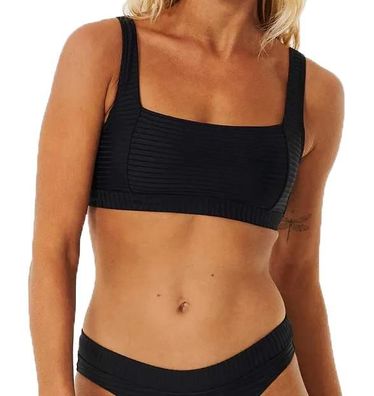 RIP CURL Bikini Top Premium Surf D-Dd black - Größe: XL